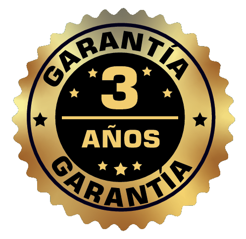 Garantía de 3 años